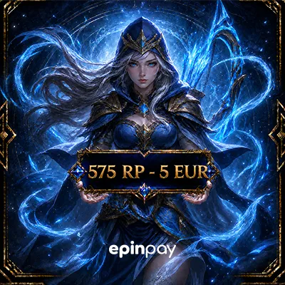 League of Legends 575 RP - 5 EUR EU WEST | Epinpay