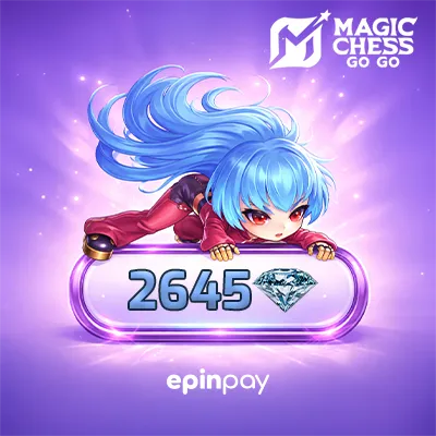 Magic Chess: Go Go 2645 Elmas | Hızlı ID Yükleme – Epinpay