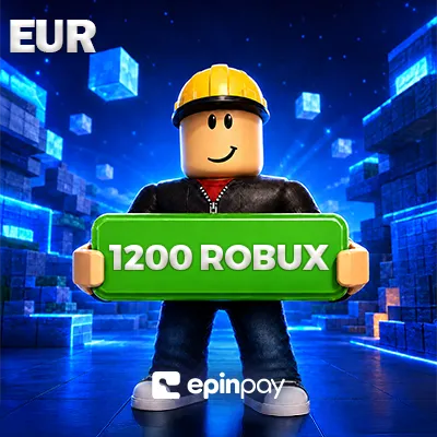 Roblox 1200 Robux Gift Card EUR – Epinpay ile Güvenli Alışveriş