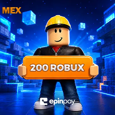 Roblox 200 Robux Gift Card MX – Epinpay ile Güvenli Alışveriş