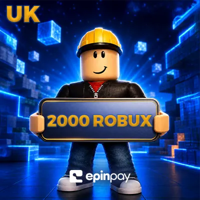 Roblox 2000 Robux Gift Card UK – Epinpay ile Güvenli Alışveriş