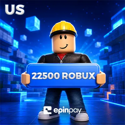 Roblox 22500 Robux Gift Card US – Epinpay ile Güvenli Alışveriş