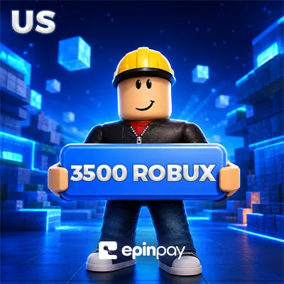 Roblox 3500 Robux Gift Card US – Epinpay ile Güvenli Alışveriş