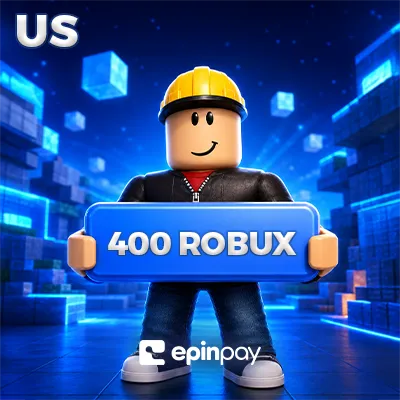 Roblox 400 Robux Gift Card US – Epinpay ile Güvenli Alışveriş