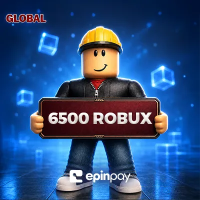 Roblox 6500 Robux Gift Card – Epinpay ile Hızlı Teslim