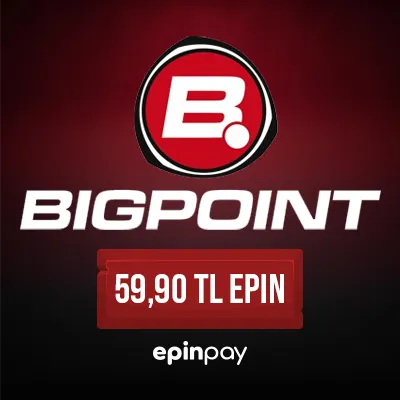 Bigpoint 59,90 TL E-Pin Satın Al | Anında Güvenli Teslimat