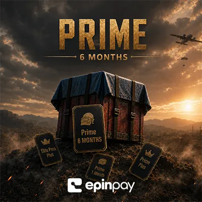 PUBG Mobile Prime 6 Aylık | 7/24 Hızlı ve Güvenli Teslimat