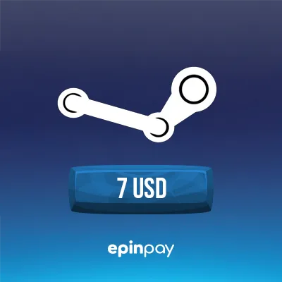 Steam 7 USD Cüzdan Kodu | Güvenli Satın Al