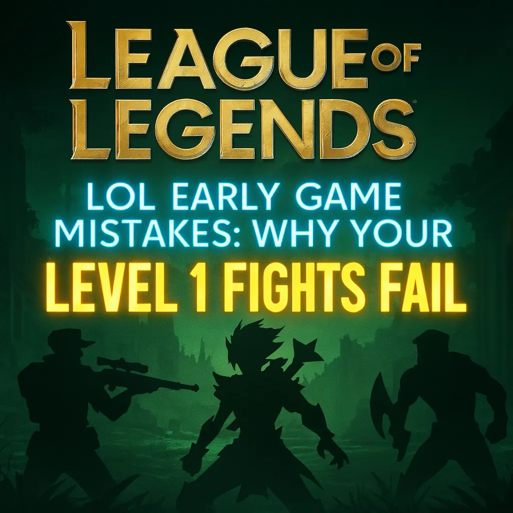 LoL Early Game Mistakes: Why Your Level 1 Fights Fail