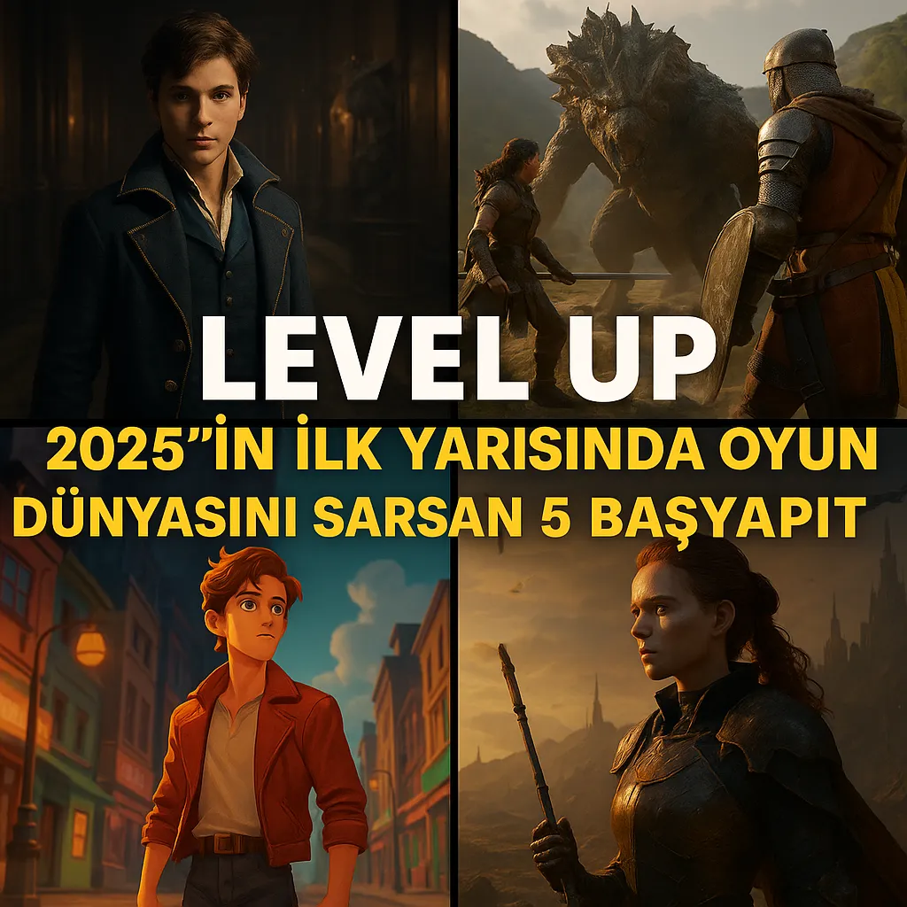 Level Up: 2025'in İlk Yarısında Oyun Dünyasını Sarsan 5 Başyapıt