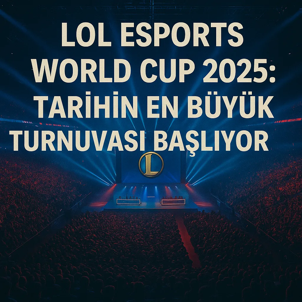 LOL Esports World Cup 2025: Tarihin En Büyük Turnuvası Başlıyor!