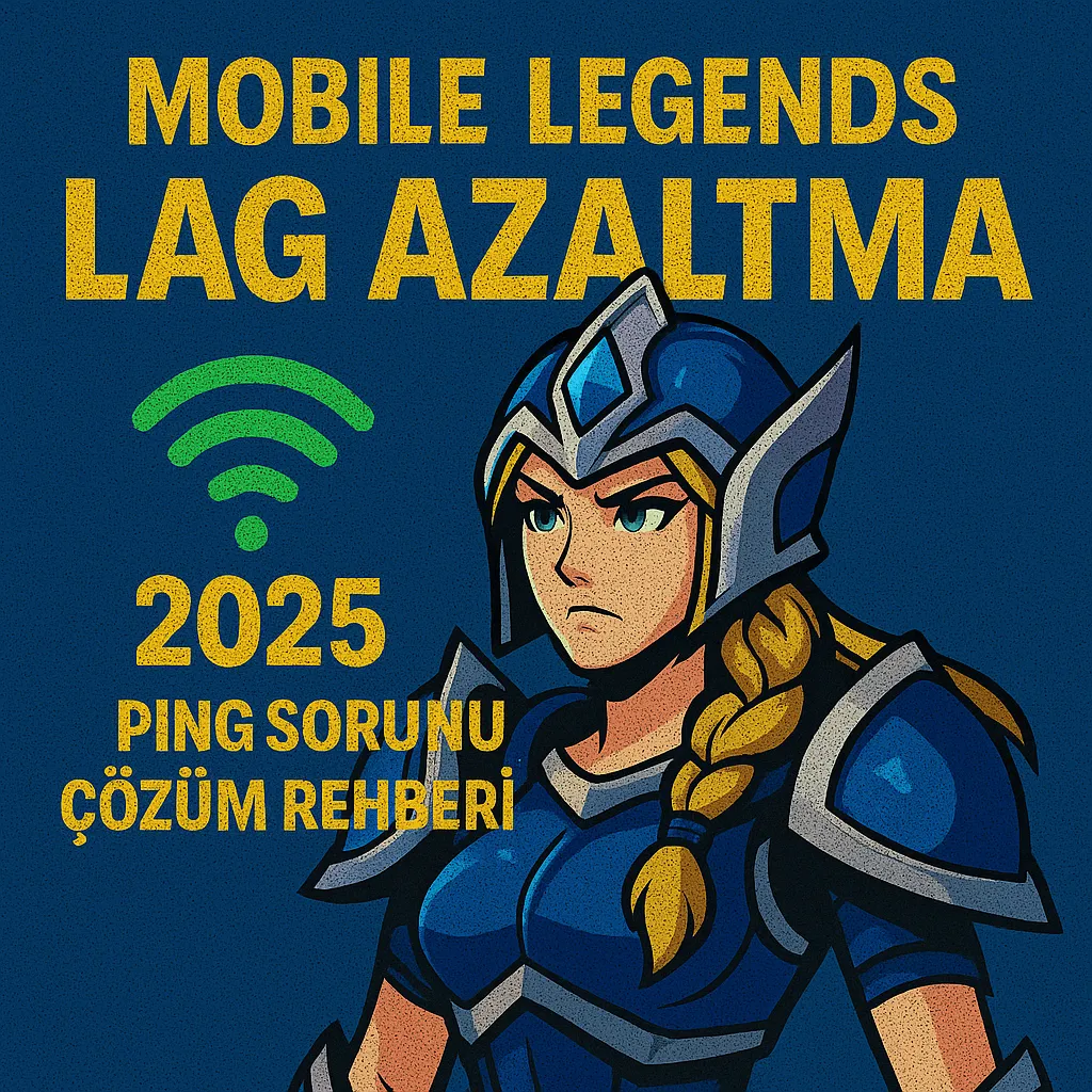 Mobile Legends Lag Azaltma 2025 – Ping Sorunu Çözüm Rehberi