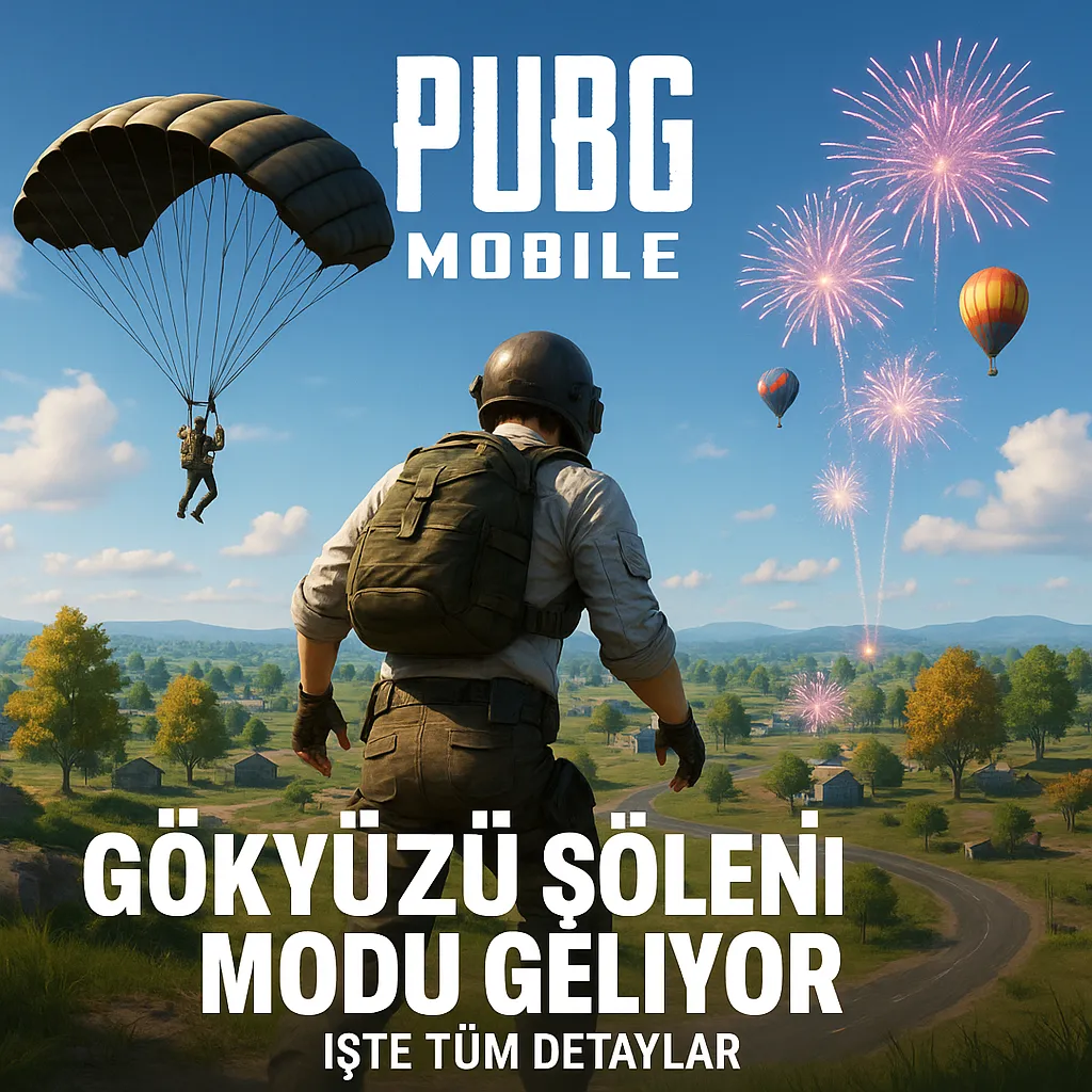 PUBG Mobile'a Gökyüzü Şöleni Modu Geliyor! İşte Tüm Detaylar