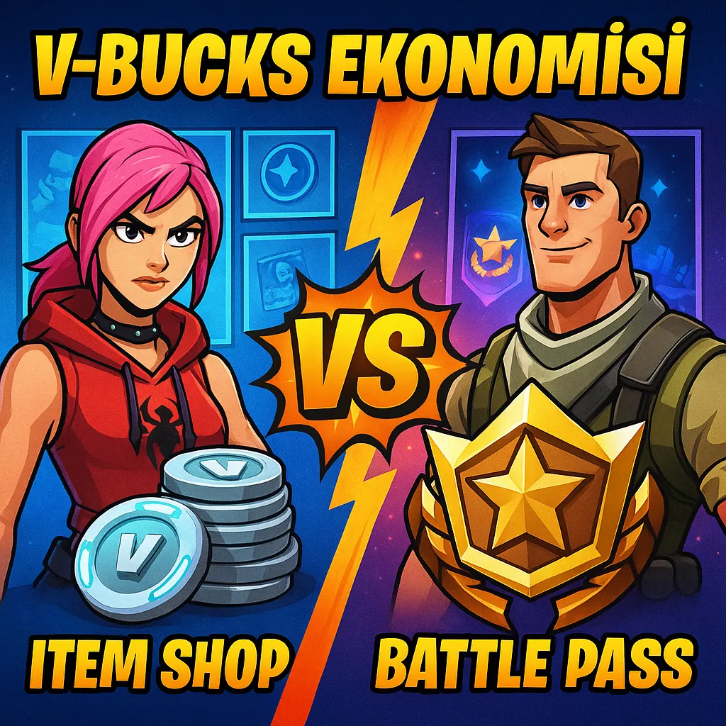 V-Bucks Ekonomisi: Item Shop vs. Battle Pass - Hangi Yol Daha Karlı?
