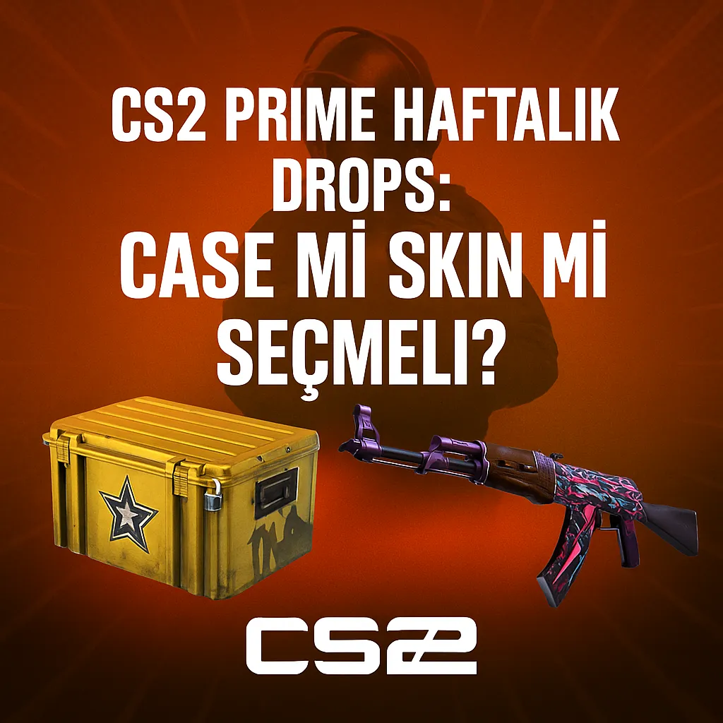 CS2 Prime Haftalık Drops: Case mi Skin mi Seçmeli?
