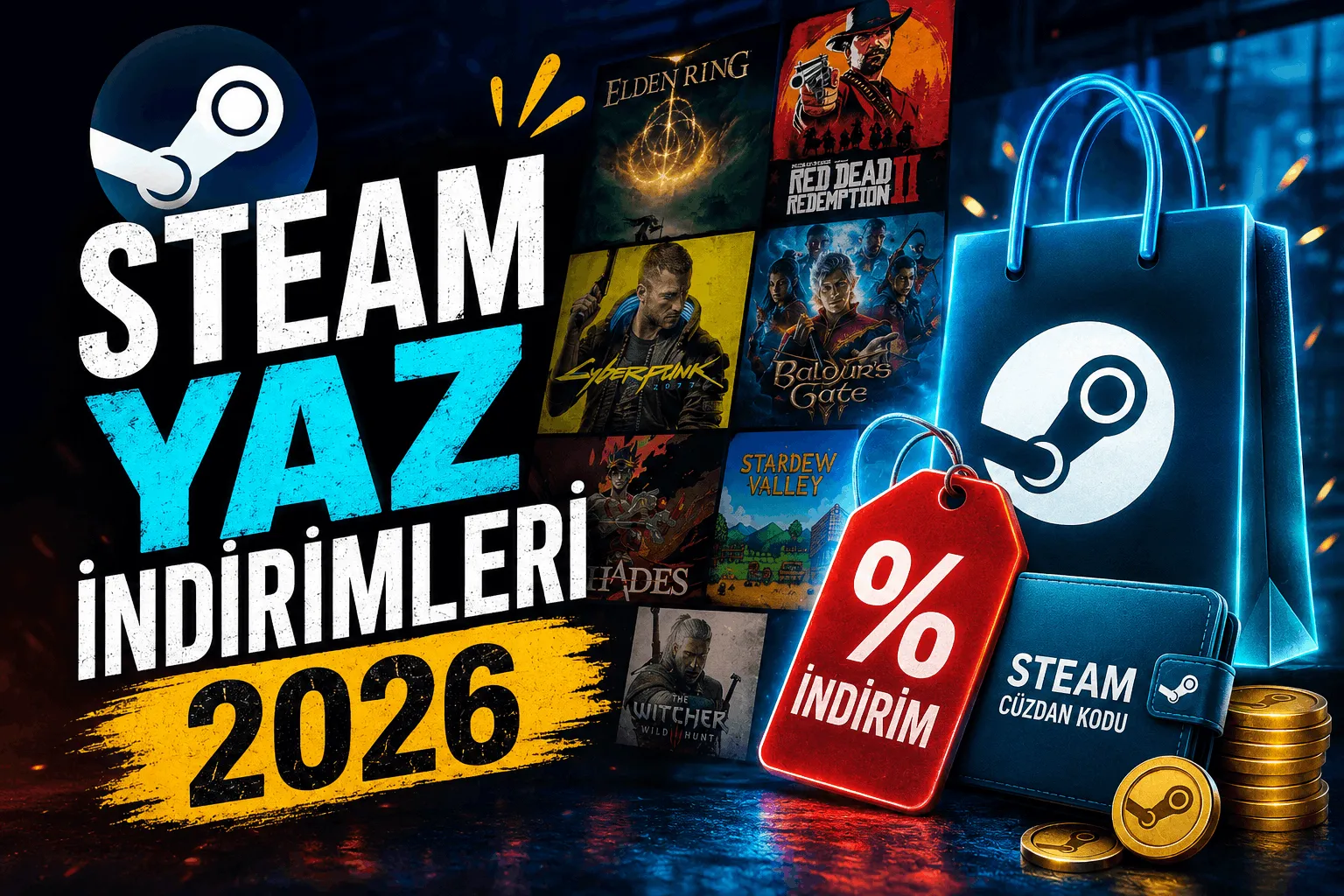 Steam Yaz İndirimleri 2026: Alınacak Oyunlar