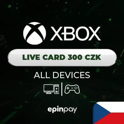 Xbox Live Card Czech Republic - 300 CZK | Epinpay