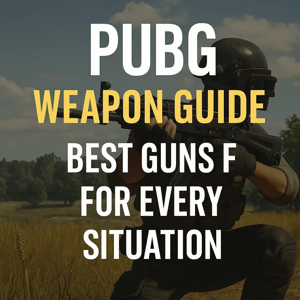 PUBG Weapon Guide: Best Guns for Every Situation