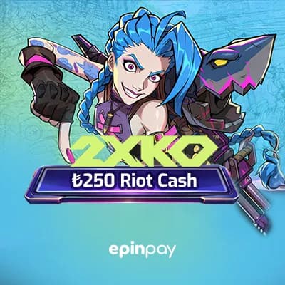 2XKO 250 TL Riot Cash E-PIN | PC, Mobile, PS5 – Epinpay