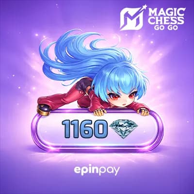 Magic Chess: Go Go 1160 Elmas | Hızlı ID Yükleme – Epinpay