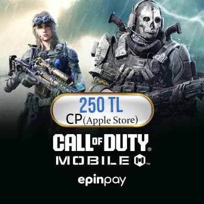 Apple Store 250 TL Call of Duty Mobile (CP) | Epinpay