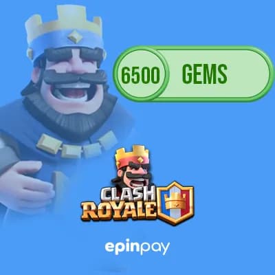 Clash Royale 6500 Yeşil Taş | Epinpay