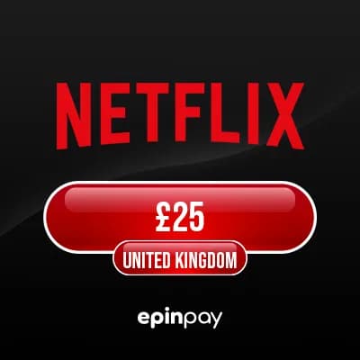 Netflix Gift Card £25 UK – Epinpay ile Hızlı Teslim