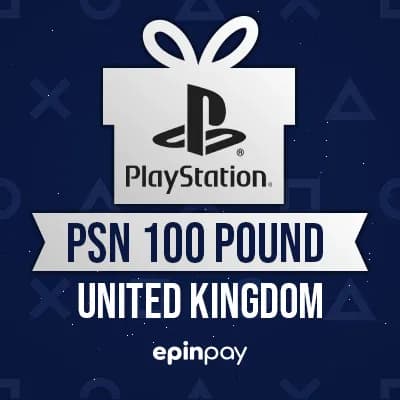PlayStation Network Card PSN 100 POUND - UK | Epinpay