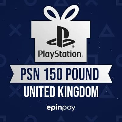 PlayStation Network Card PSN 150 POUND - UK | Epinpay