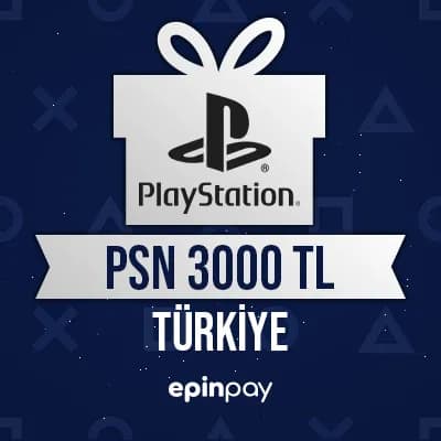 PlayStation Network Card PSN 3000 TL | Epinpay