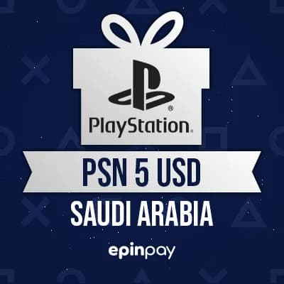 PlayStation Network Card PSN 5 USD KSA - Epinpay