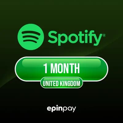 Spotify Premium Gift Card 1 Month - GB