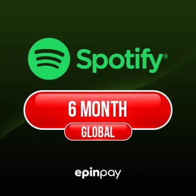 Spotify Premium Gift Card 6-Month - GLOBAL