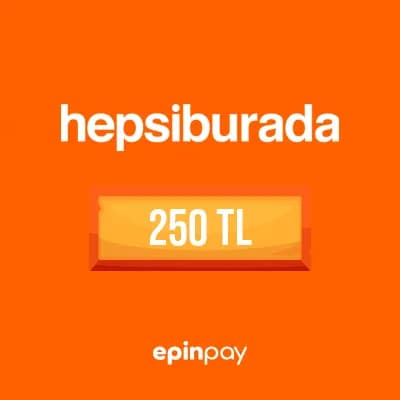 Hepsiburada 250 TL Hediye Kartı