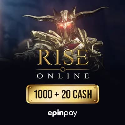 Rise Online 1000 + 20 Cash Satın Al - Anında Teslim ve Fiyat