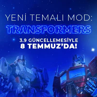 PUBG MOBILE x Transformers İş Birliği Oyunda!