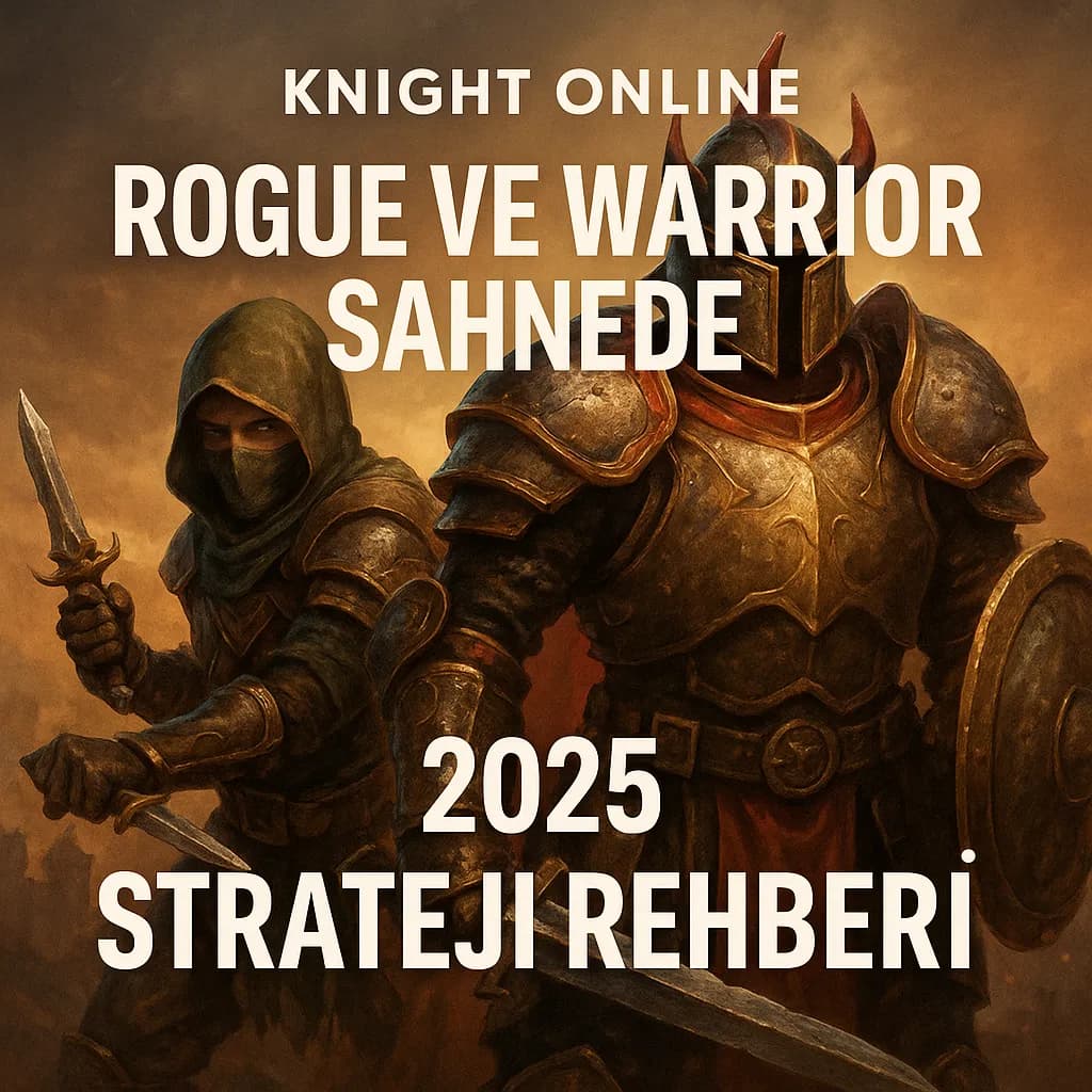 Knight Online: Rogue ve Warrior Sahnede — 2025 Strateji Rehberi