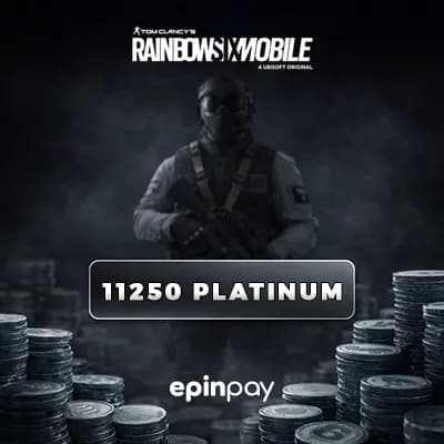 Rainbow Six Mobile 11250 Platinum | Anında Top-Up | Epinpay
