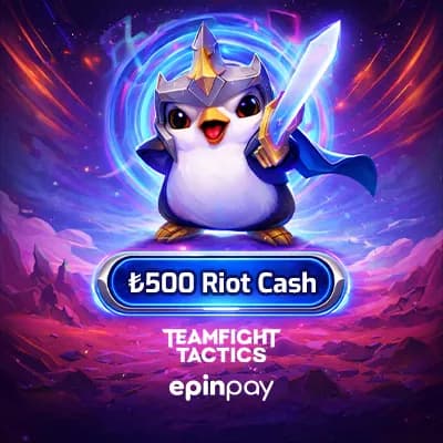 TFT 500 TL Riot Cash Satın Al | Anında Kod | Epinpay