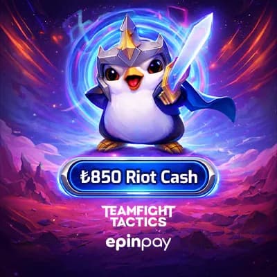 TFT 850 TL Riot Cash Satın Al | Anında Kod | Epinpay