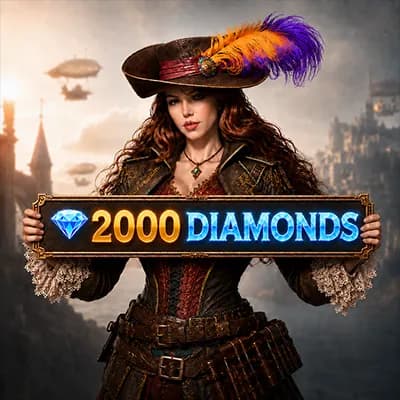 Guns of Glory 2000 Diamonds