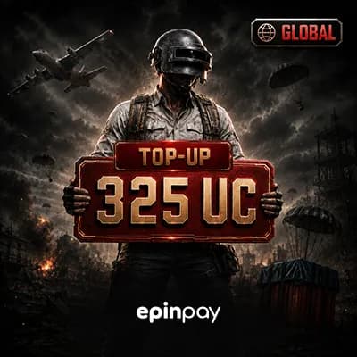 PUBG Mobile 325 UC GLOBAL Top-Up – Anında Teslimat | Epinpay