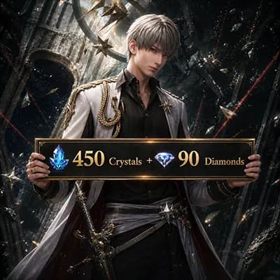 Love and Deepspace 450 Crystals + 90 Diamonds | epinpay