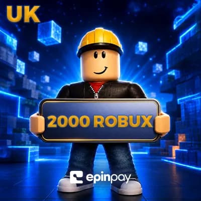 Roblox 2000 Robux Gift Card UK – Epinpay ile Güvenli Alışveriş