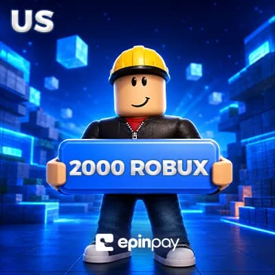 Roblox 2000 Robux Gift Card US – Epinpay ile Güvenli Alışveriş