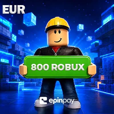 Roblox 800 Robux Gift Card EUR – Epinpay ile Güvenli Alışveriş
