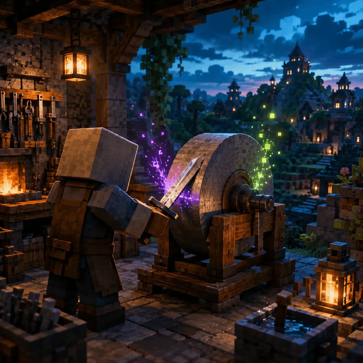 Minecraft Grindstone Guide: How to Craft, Repair and Disenchant