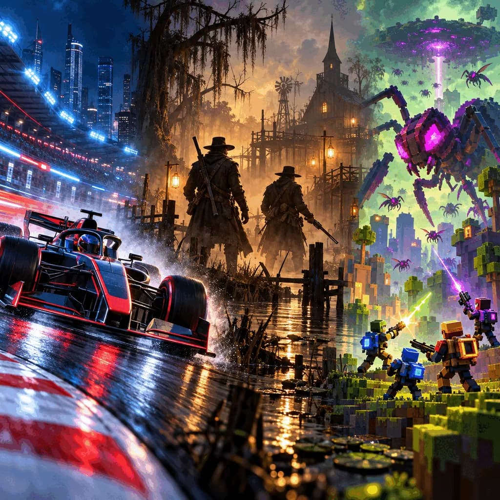 PlayStation Plus Ekim 2026 Oyunları: F1 25, Hunt ve EDF