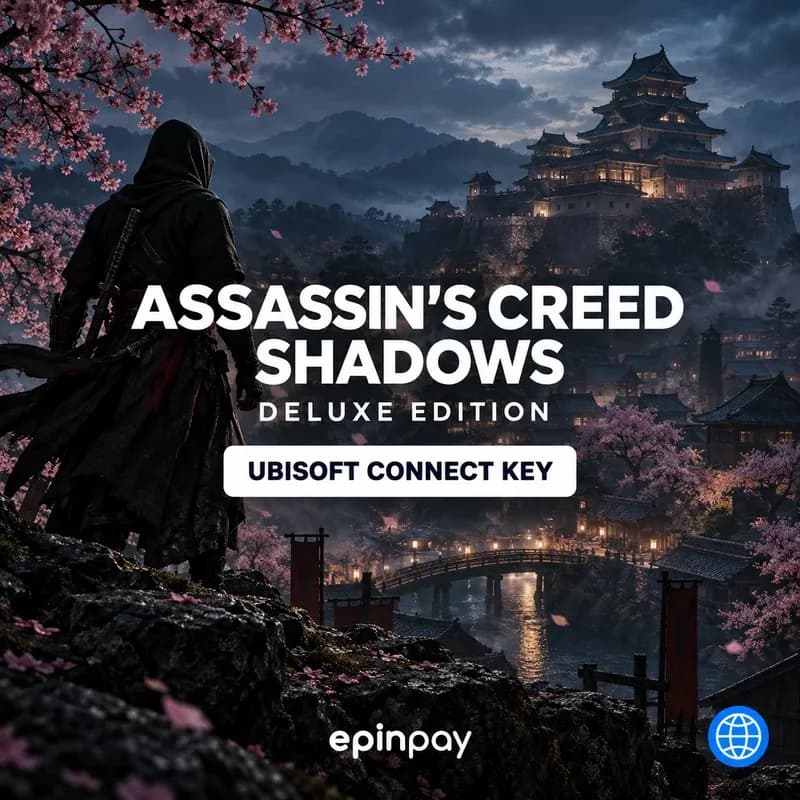 Assassin's Creed Shadows Deluxe Edition Ubisoft Connect Key | Epinpay