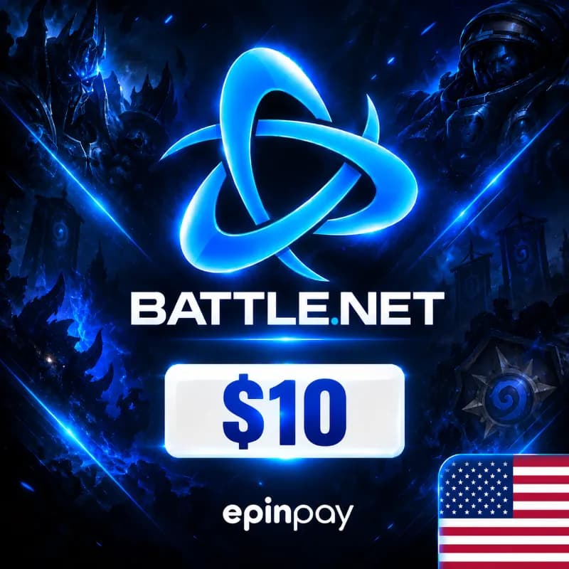 Buy Battle.net Gift Card 10 USD (United States) | Epinpay